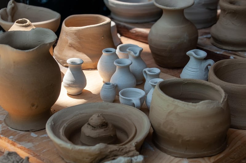 Petals in Clay